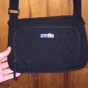 New Vera Bradley Quilted Black Crossbody